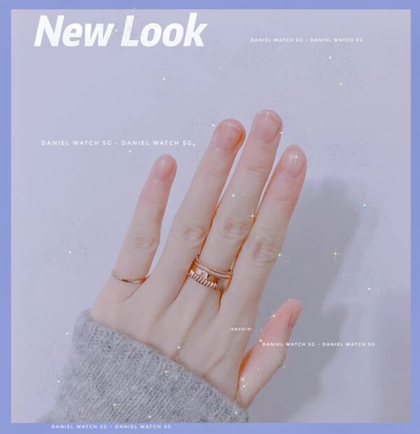 ELEVATION RING ROSE GOLD - Hình ảnh 4