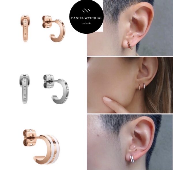 ELAN EARRINGS ROSE GOLD - Hình ảnh 5