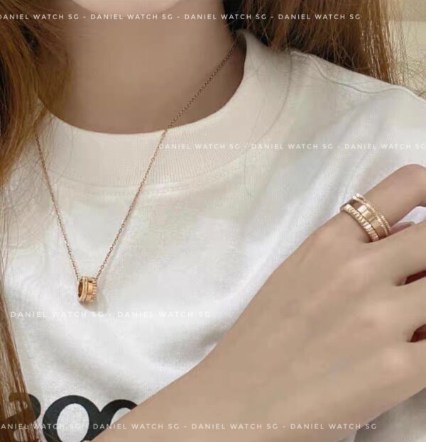 ELEVATION RING ROSE GOLD - Hình ảnh 8