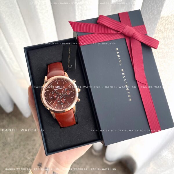 ICONIC CHRONOGRAPH ST MAWES AMBER RG - Hình ảnh 7