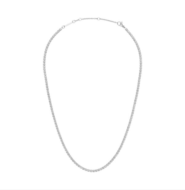 CLASSIC TENNIS NECKLACE SILVER