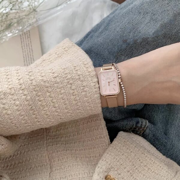 QUADRO LUMINE BEZEL MELROSE PINK MOP - Hình ảnh 5